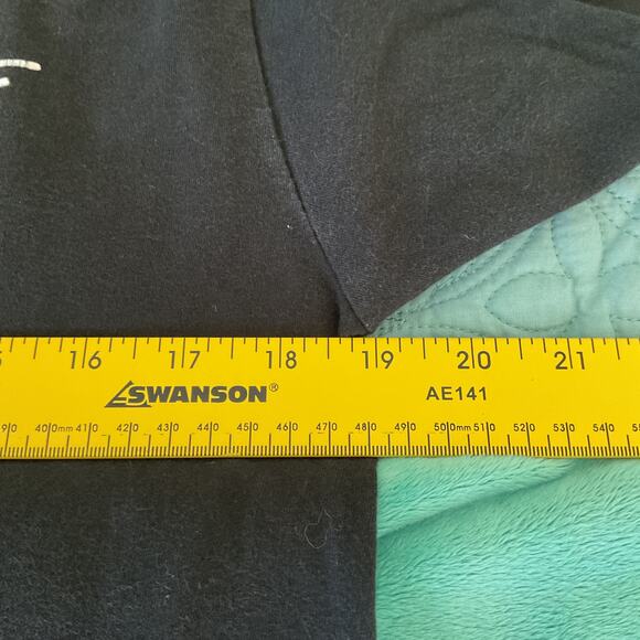 Reef Mens Basic Crew Neck Tee Shirt 100 Percent Cotton Black size Medium - Picture 8 of 9